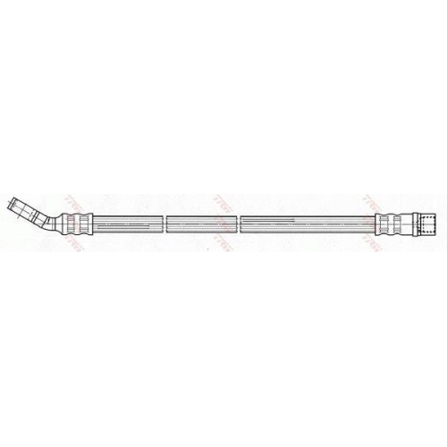 Furtun frana Opel Signum Liftback (Z03), Vectra C (Z02), Vectra C Estate (Z02), Vectra C Gts (Z02); Saab 9-3 (Ys3f, 9-3 Convertible (Ys3f), 9-3 Estate (E50), 9-3x (Ys3), punte spate, TRW