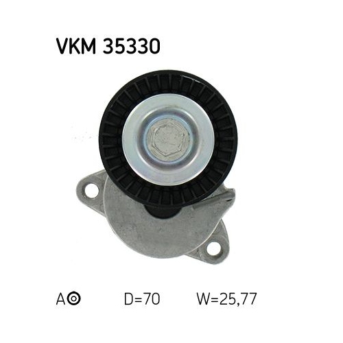 SKF rola intinzator,curea transmisie