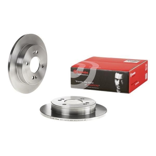 Set discuri frana Hyundai I10 1 (Pa); Kia Picanto 1 (Sa), Picanto 2 (Ta), Picanto 3 (Ja), 1.0, 1.1, 1.1 CRDI, 1.1 LPG, 1.2, 1.0 Bi-Fuel, 1.0 LPG, 1.0 T-GDI, punte spate, 234x10, plin, BREMBO