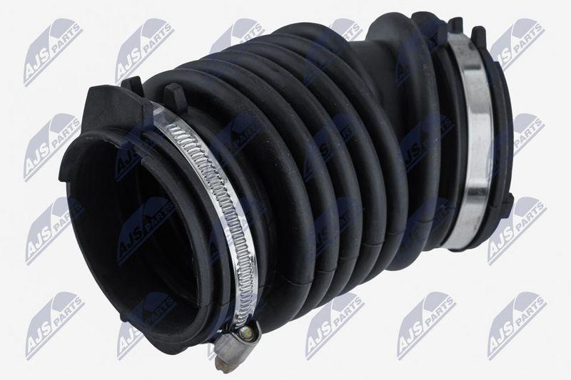 Furtun aer supraalimentare Ford Focus 1.8, 2.0 2006-, C-Max 1.8, 2.0 2003-, Volvo C30 1.6, 2.0 2006-, S40 II 1.6, 1.8, 2.0 D 2004-, V50 1.6, 2.0 2004-; 1684286; NTY, aftermarket