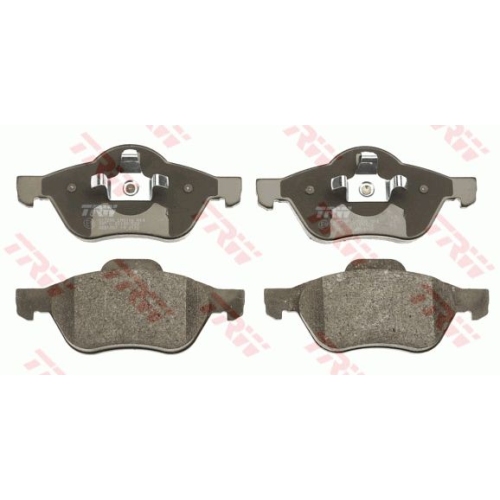 Set placute frana Trw GDB1787, parte montare : Punte fata