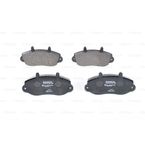 Set placute frana Bosch 0986494288, parte montare : Punte Fata, Opel Movano (X70), 1998-2010; Renault Master 2, 1998-2010