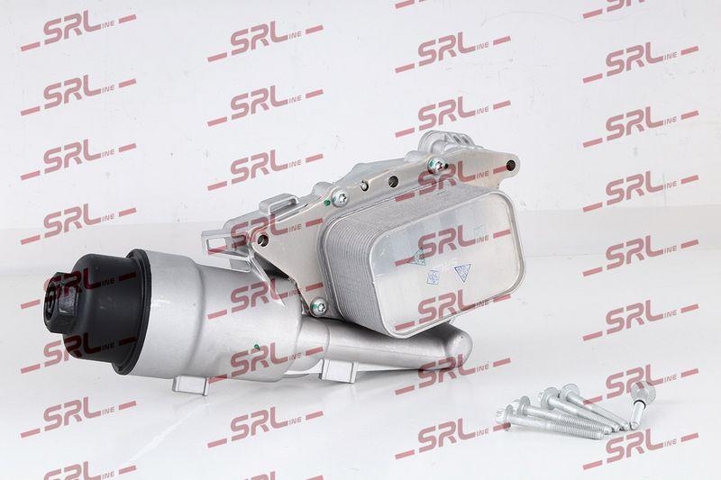 Radiator racire ulei motor, termoflot Bmw Seria 1 F20/21 11-19, 2 Active/Gran Tourer (F45/46) 14-, I8 14-, X1 F48 15-; Mini Clubman 14-, Mini 14-, motor: 1.5 D, 70x64x110, SRLine, Aluminiu, 11428511391; 11428574002