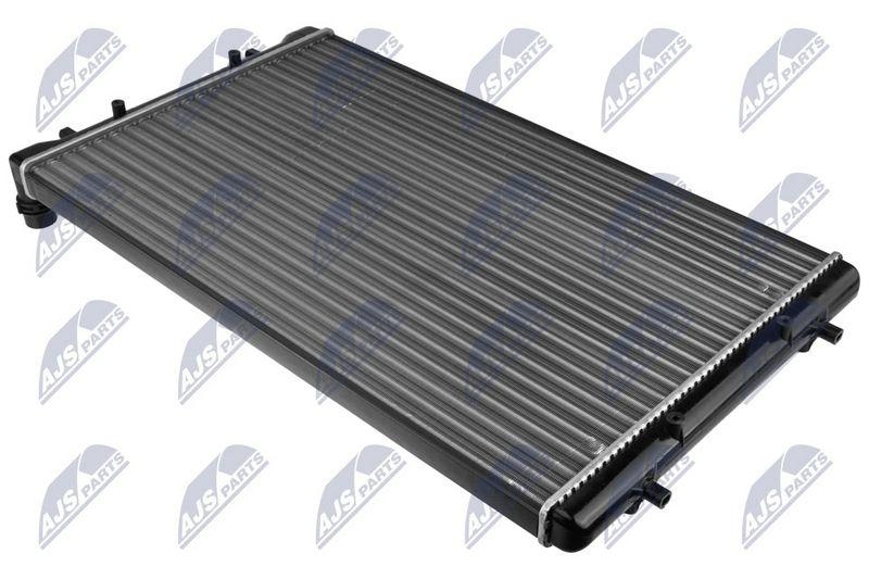 Radiator racire Audi A3 1996-, TT 1998-, VW Bora 1999-, Golf IV 1997-, Skoda Octavia 1996-, Seat Leon 1999-, Toledo 1998-; 647 x 397 x 24mm; 1J0121253AD; NTY, aftermarket