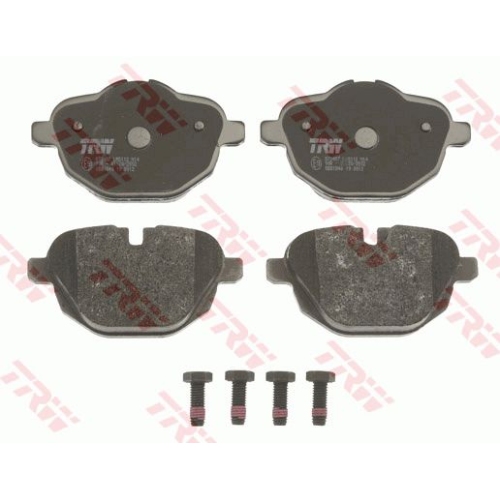 Set placute frana spate Bmw Seria 5 F10/F11, F18, 2009-2016, G30/G31/F90, 09.2016-; Seria 6 G32 2017-, Seria 7 G11/G12 2015-2022; i8,2014-2020; X3 F25 2010-2017; X3 G01 2017-; X4, F26, 2013-2018; G02, 2018; X5, G05, X6, G06 TRW GDB1840