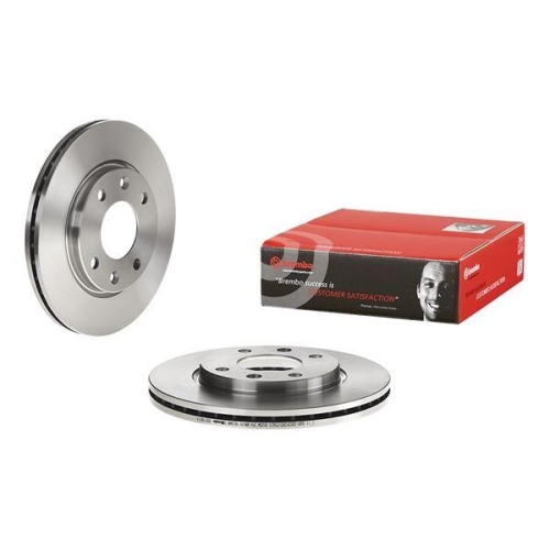Set discuri frana Citroen Ax (Za- ), Saxo (S0, Xsara (N1), Xsara Box / Estate, Xsara Box Body / Liftback (N3 ), Xsara Break (N2), Xsara Coupe (N0), Zx (N2), Zx Box / Liftback (N2), Zx Break (N2), Fata, 247x20.4, ventilat, BREMBO