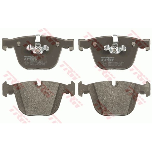 Set placute frana Trw GDB1857, parte montare : Punte spate