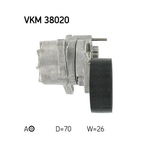 SKF rola intinzator,curea transmisie