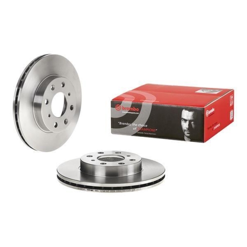 Set discuri frana Honda Civic 5 Coupe (Ej), Civic 5 Hatchback (Eg), Civic 5 Sedan (Eg, Civic 6 Coupe (Ej, Civic 6 Hatchback (Ej, Civic 6 Sedan (Ej, punte fata, 240x21, ventilat, BREMBO