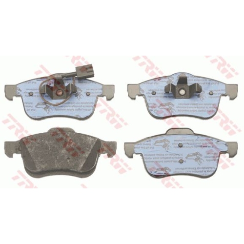 Set placute frana punte fata Fiat Doblo (263), 2010-; Opel Combo D, 2012-2018; Trw GDB1864