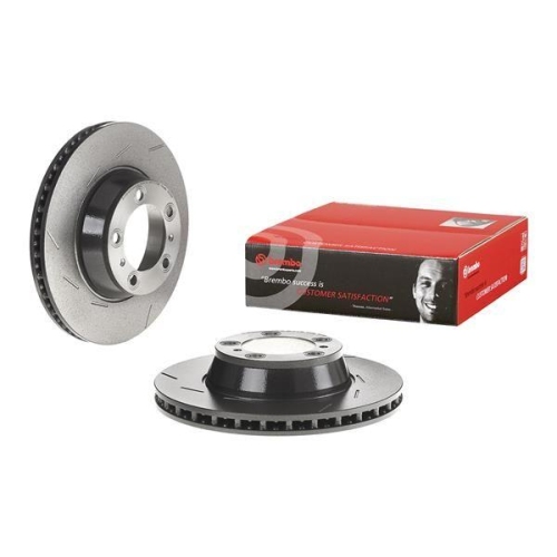 Disc frana Porsche Panamera (970), Panamera (971), Panamera Sport Turismo (971), Spate, Stanga, 330X28mm, ventilat, BREMBO