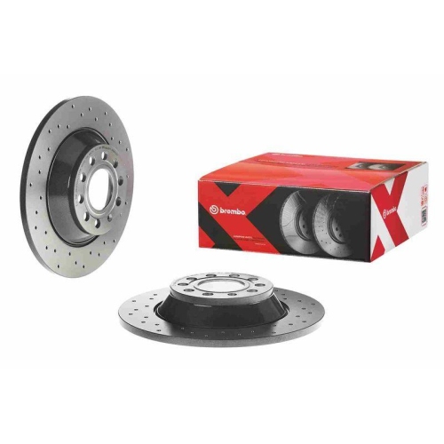 Set disc frana Audi A6 C6 (4f2) 04.04-08.11, A6 C6 Avant (4f5) 11.04-08.11, Spate, 302X12mm, plin, BREMBO