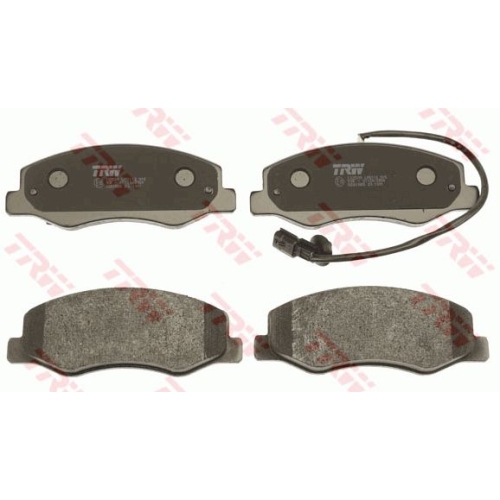 Set Placute frana punte SPATE, Nissan Nv400 2010-2021; Interstar 2021-; Opel Movano B 2010-2020; Renault Master 3, 2010-2024; TRW