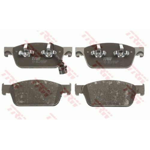 Set placute frana Trw GDB1887, parte montare : Punte fata