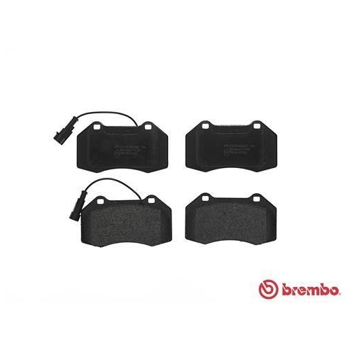 Placute frana Abarth 500 / 595 / 695 01.08-, 500c / 595c / 695c 05.08-; Alfa Romeo 4c (960) 03.13-12.20, 4c Spider (960) 10.14-12.20, Mito (955) 08.08-10.18, Stelvio (949) 12.16-; Fiat Punto Evo 07.08-02.12, Punto 03.12-, Fata, BREMBO