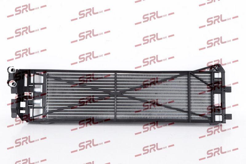 Radiator racire ulei motor, termoflot Bmw X3 G01 17-, X4 G02 18-, motor: 2.0 T, cu rama plastic, 575x150x22, SRLine, miez si rezervor din aluminiu brazat, 17219487217; 9487217