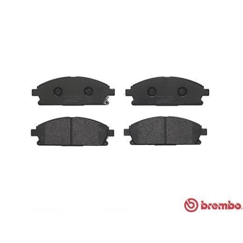 Placute frana Acura Mdx (Yd1) 08.00-09.06, Mdx (Yd2) 04.06-; Infiniti Qx4 01.97-; Nissan Pathfinder 2 (R50) 09.95-07.05, Quest (V42) 05.03-, Serena (C23) 06.91-09.01, X-Trail I (T30) 01.01-12.13, Fata, BREMBO