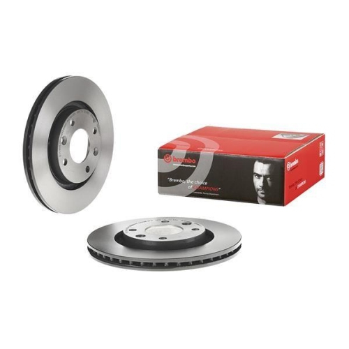 Set discuri frana Citroen: Berlingo (M), C2 (Jm), C3 (Fc), C3 2 (Sc), C4 (La), C5 (Dc), DS3 (Sa), Xsara (N1); Opel: Corsa F (P2jo), Crossland X (P17); Peugeot: 1007 (Km), 2008 1 (Cu), 206 (2a), 207 (Wa), 301, 307 (3a)., Fata, 266x22, ventilat, BREMBO