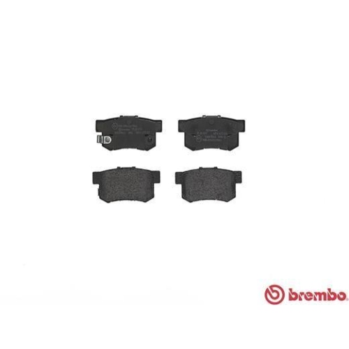 Placute frana Acura Rdx 04.06-12.12, Rl 10.95-09.04, Tl (Uc) 10.03-11.12; Honda Accord 7 Tourer (Estate) (Cm Cn) 04.03-05.08, Civic 7 Hatchback (Eu Ep Ev) 01.00-02.06, Civic 8 Sedan (Fd Fa) 09.05-05.13, Cr-V 2 (Rd) 09.01-07.07, Element (Yh) 07.02-12.11, F