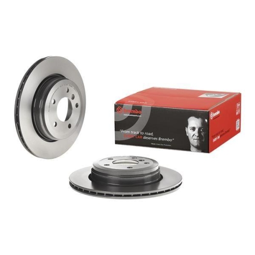 Set discuri frana Bmw 5 (E60), 5 Touring (E61), 6 (E63), 6 Convertible (E64), 520 D, 520 i, 523 i, 525 d, 525 i, 528 i, 530 d, 530 i, 540 i, 545 i, 630 i, punte spate, 320x20, ventilat, BREMBO
