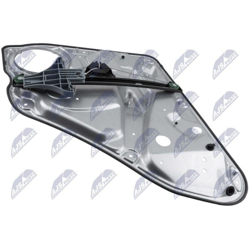 Macara geam Vw Passat Sedan 1996-2005, Skoda Superb 2008-, Spate Stanga, cu capac, 3B5839461