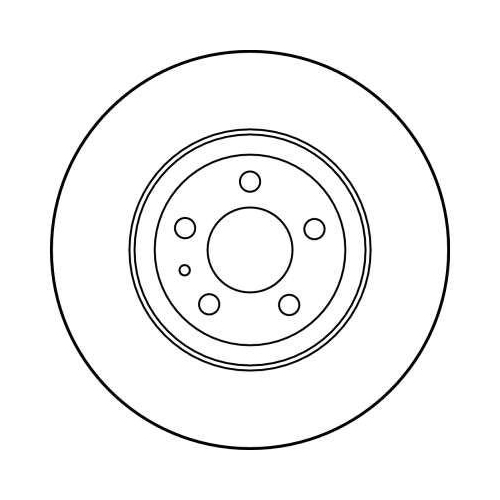 Set disc frana Alfa Romeo Gtv (916) 09.94-10.05, Spider (916) 09.94-04.05, Fata, 284X22mm, ventilat, TRW