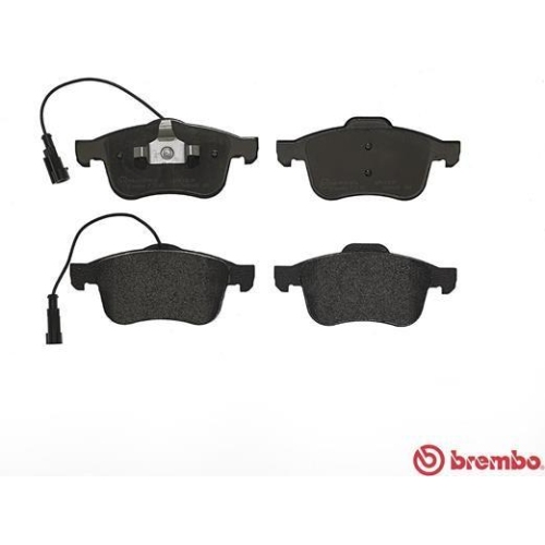 Placute frana Alfa Romeo 159 (939) 06.05-12.12, 159 Sportwagon (939) 06.05-12.12, Brera (939) 01.06-05.11, Spider (939) 03.06-03.11, Fata, BREMBO