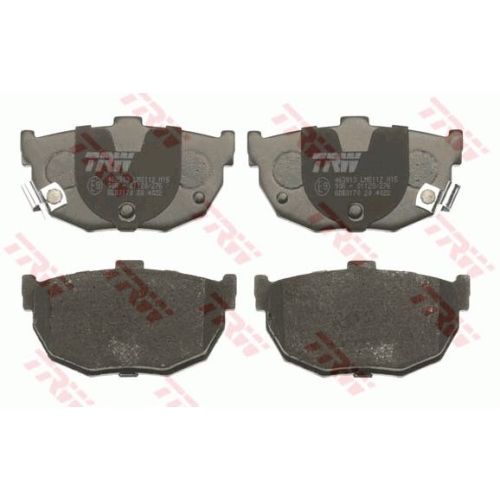 Set placute frana Trw GDB3170, parte montare : Punte spate