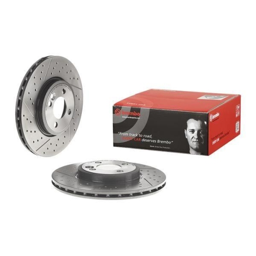Set discuri frana Mini Mini (R50, Mini (R56), Mini Cabriolet (R52), Mini Clubvan (R55), Mini Convertible (R57), Mini Coupe (R58), Mini Roadster (R59), punte fata, 294x22, BREMBO