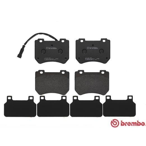 Placute frana Alfa Romeo 159 (939) 06.05-12.12, 159 Sportwagon (939) 06.05-12.12, Brera (939) 01.06-05.11, Spider (939) 03.06-03.11, Fata, BREMBO