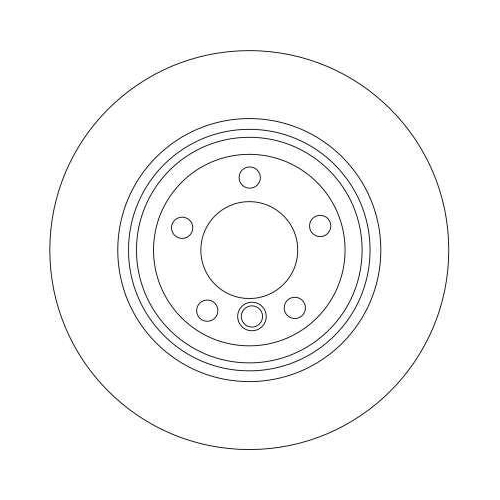 Set disc frana BMW 7 (E65 E66 E67) 07.01-12.09, Spate, 324X20mm, ventilat, TRW