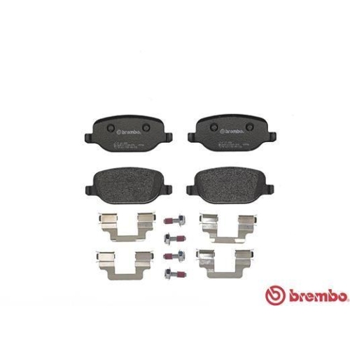 Placute frana Alfa Romeo 159 (939) 06.05-12.12, 159 Sportwagon (939) 06.05-12.12, Brera (939) 01.06-05.11, Spider (939) 03.06-03.11; Lancia Thesis (841) 07.02-07.09, Spate, BREMBO