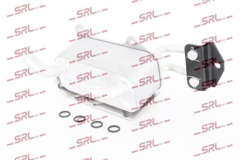 Radiator racire ulei motor, termoflot Ford Ranger 11-22, motor: 2.2 TDCI, radiator transmisie; garnituri incluse, 72x165x67, SRLine, Aluminiu, 1734016; 1742617