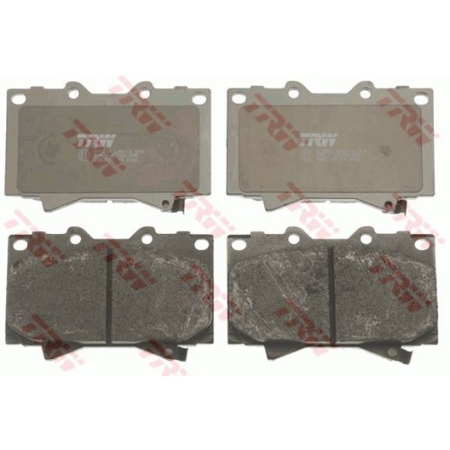 Set placute frana Trw GDB3197, parte montare : Punte fata