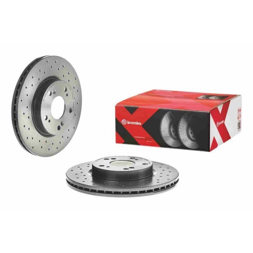 Set discuri frana Honda Civic Ix Sedan (Fb), Civic 8 Hatchback (Fn, Civic 8 Sedan (Fd, Civic X Sedan (Fc ), Fr-V (Be), punte fata, 282x23, BREMBO
