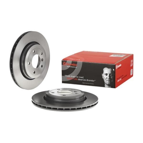 Set disc frana BMW 3 (E46) 12.97-05.05, 3 Convertible (E46) 04.00-12.07, 3 Coupe (E46) 12.98-07.06, 3 Touring (E46) 06.99-07.05, Spate, 320X22mm, ventilat, BREMBO