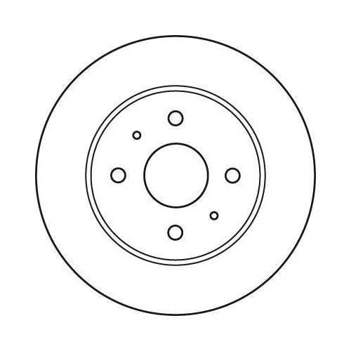 Set disc frana Daihatsu Copen (L880 L881) 03.02-09.12, Cuore 7 (L275 L285 L276) 12.06-, Sirion (M3) 01.05-, Yrv (M2) 02.01-; Subaru Justy 4 01.07-, Fata, 246X17mm, ventilat, TRW