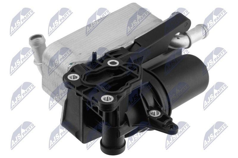 Radiator ulei cu filtru Mercedes A (W176) 160, 180, 200, 220 CDI, 45 AMG 2012-, A (W177) 35 AMG 2018-, B (W246 / W242) 160, 180, 200, 220, 250 CDI 2011-, Cla (C118) 35 AMG 2019-, Gla (X156) 180, 200, 220, 250 CDI, 45 AMG 2013-; A2465010101; NTY