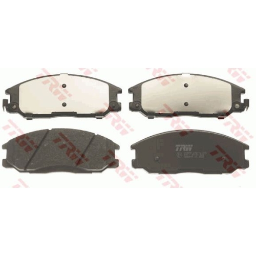 Set placute frana Trw GDB3244, parte montare : Punte fata