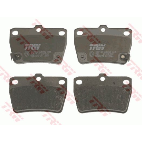 Placute frana Toyota Rav 4 2 (Cla2 , Xa2 , Zca2 , Aca2 ), 06.2000-11.2005, Motorizare 2.0 4wd, TRW