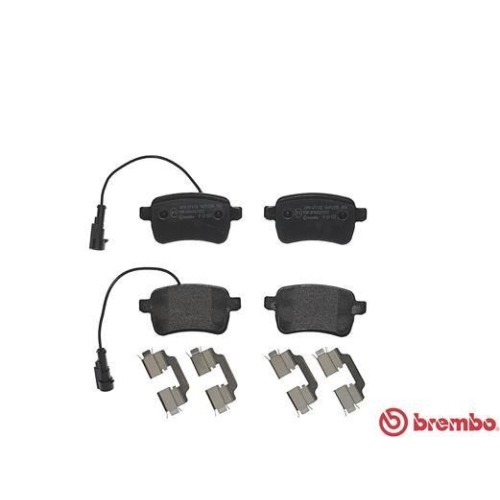 Placute frana Alfa Romeo Giulietta (940) 04.10-12.20, Giulietta Box / Liftback (940) 04.11-12.20, Spate, BREMBO