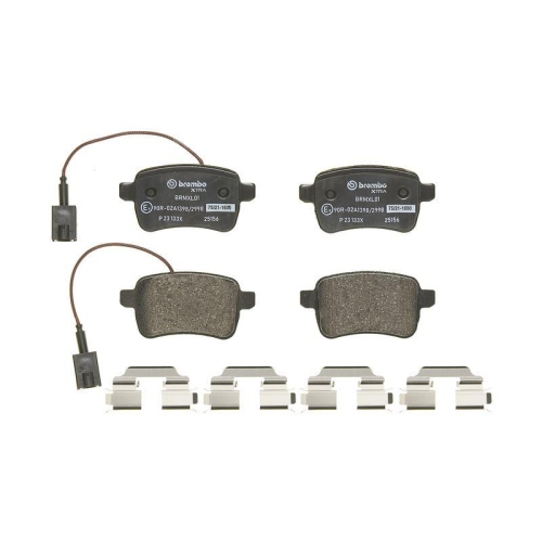 Placute frana Alfa Romeo Giulietta (940) 04.10-12.20, Giulietta Box / Liftback (940) 04.11-12.20, Spate, BREMBO