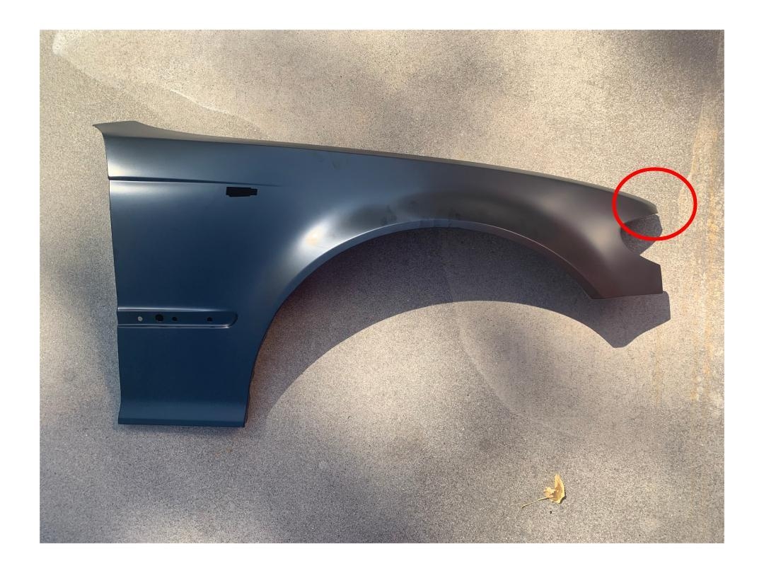 Aripa Bmw Seria 3 (E46) Van Wezel 0649656 parte montare : dreapta, fata -COLT INDOIT