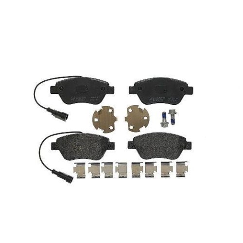 Placute frana Alfa Romeo Mito (955) 08.08-10.18; Citroen E-Mehari 06.16-, Nemo Box (Aa) 02.08-, Nemo Mpv (Mpv) 04.09-; Fiat 500 (312) 07.07-, 500 C (312) 09.09-, Fiorino Box (225) 01.07-, Fiorino Mpv (225) 01.07-, Grande Punto (199) 06.05-, Grande Punto V