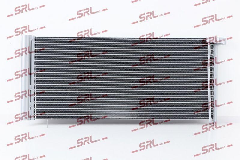 Condensator climatizare AC Porsche Panamera 09-16, motor: 3.0 TDI, 3.0 V6 T, 3.0 V6h, 3.6 V6, 4.8 V8, 4.8 V8 T, Condensator cu uscator integrat , 745(700)x320x16, SRLine, miez si rezervor din aluminiu brazat, 97057311101; 97057311100