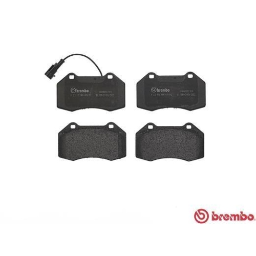 Placute frana Alfa Romeo Mito (955) 08.08-10.18; Fiat Grande Punto 07.07-06.10, Fata, BREMBO