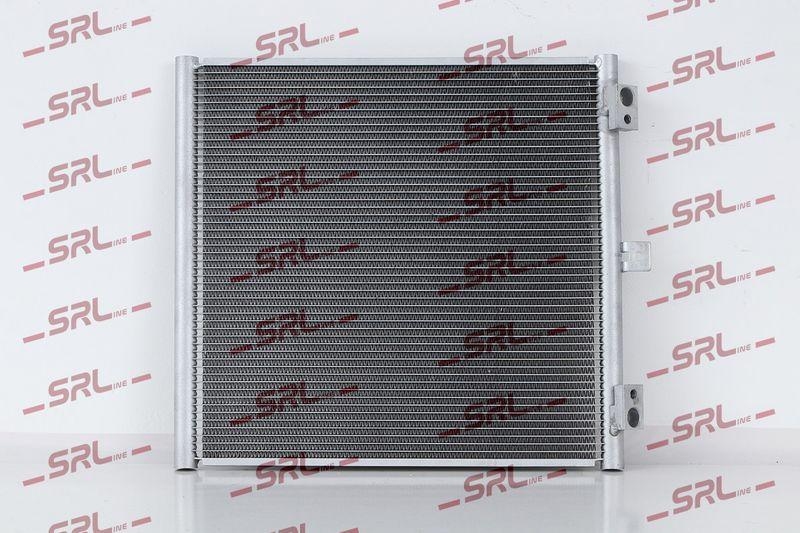 Condensator climatizare AC Porsche 718 16-, 911 (991) 12-, motor: 2.0 T, 2.5 T, 4.0 B6, Condenser fara uscator , 377(345)x346x16, SRLine, miez si rezervor din aluminiu brazat, 9P1121250; 9P1820411