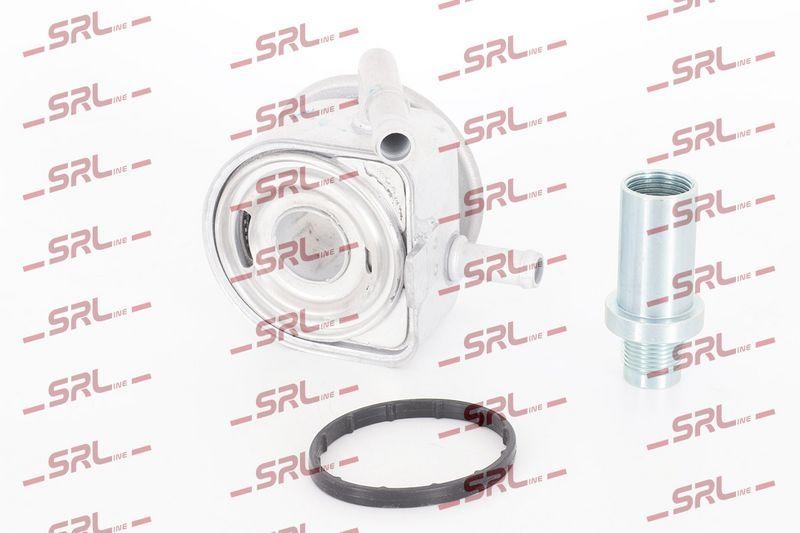 Radiator racire ulei motor, termoflot Hyundai I20 14-, I30 16-, Kona 17-; Kia Cee'd 12-, Ceed 18-, Picanto 17-, Proceed 19-, Rio 16-, Stonic 17-, Xceed 19-, motor: 1.0 T-GDI, garnituri incluse, 72x70x40, SRLine, Aluminiu, 2641004501
