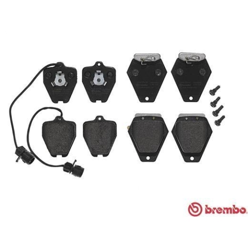 Placute frana Audi 100 C4 12.90-11.94, A6 C4 06.94-10.97, A8 D2 (4d2 4d8) 03.94-12.05, Fata, BREMBO