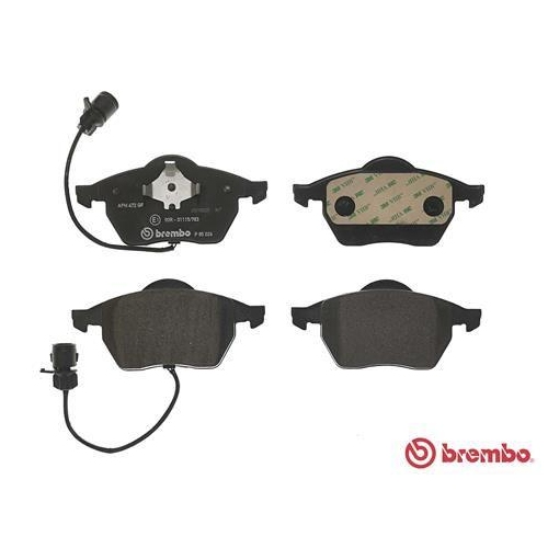Placute frana Audi 100 C4 12.90-11.94, A6 C4 06.94-10.97, Fata, BREMBO